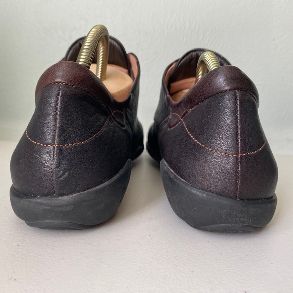 Think! Stone Lace Up Oxford Espresso Brown Goat Leather Comfort Mens EU41 US 8 - Picture 9 of 15